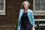 Bộ trưởng Nội vụ Anh Theresa May trước cuộc họp Nội các ở thủ đô London ngày 27/6. (Nguồn: EPA/TTXVN)