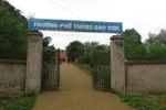 Trường phổ thông Cao Sơn. (Ảnh: Trịnh Duy Hưng/Vietnam+)