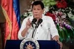 Tổng thống Philippines Rodrigo Duterte phát biểu tại một sự kiện ở Manila ngày 27/6. (Nguồn: EPA/TTXVN)