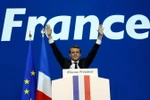 Tổng thống đắc cử Pháp Emmanuel Macron. (Nguồn: AFP/TTXVN)
