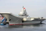 Tàu sân bay Liêu Ninh của Trung Quốc. (Nguồn: THX/TTXVN)