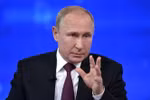 Tổng thống Nga Vladimir Putin. (Nguồn: AFP/TTXVN) 