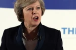 Bộ trưởng Nội vụ Anh Theresa May trong chiến dịch vận động tranh cử ở Birmingham ngày 11/7. (Nguồn: EPA/TTXVN)