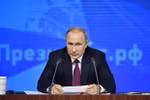 Tổng thống Nga Vladimir Putin. (Nguồn: AFP/ TTXVN) 