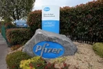 Một chi nhánh của Công ty dược phẩm Pfizer ở ngoại ô Cork, miền Nam Ireland. (Nguồn: AFP/TTXVN)
