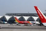 Máy bay của Vietjet Air. (Ảnh: Huy Hùng/TTXVN)