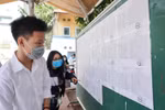 Thí sinh dự thi tốt nghiệp trung học phổ thông. (Ảnh: Minh Sơn/Vietnam+)