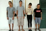 Các đối tượng trong đường dây buôn bán người qua biên giới. (Nguồn: TTXVN/phát)