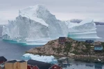 Một tảng băng lớn ở Greenland. (Nguồn: AFP/TTXVN)