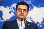 Người phát ngôn Bộ Ngoại giao Iran Abbas Mousavi. (Nguồn: tasnimnews.com)