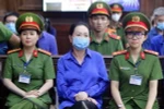 Bị cáo Trương Mỹ Lan tại phiên xét xử sơ thẩm vụ án Vạn Thịnh Phát giai đoạn 2, sáng 1/10/2024. (Ảnh: Thanh Vũ/TTXVN)