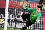 Thủ thành Bùi Tiến Dũng trong màu áo U23 Việt Nam. (Nguồn: AFC)