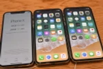 Điện thoại iPhone X của Apple được giới thiệu tại Singapore ngày 3/11/2017. (Nguồn: AFP/TTXVN)