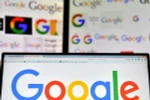  Biểu tượng của Google trên màn hình máy tính. (Nguồn: AFP/TTXVN)