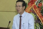 Trưởng Ban Tuyên giáo Trung ương Võ Văn Thưởng. (Ảnh: Phạm Kiên/TTXVN)