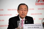 Tổng thư ký Liên hợp quốc Ban Ki-moon. (Nguồn: AFP/TTXVN)