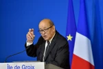  Bộ trưởng Quốc phòng Pháp Jean-Yves Le Drian. (Nguồn: AFP/TTXVN)