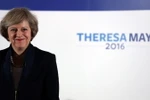 Bộ trưởng Nội vụ Anh Theresa May trong chiến dịch vận động tranh cử ở Birmingham ngày 11/7. (NguoonfL EPA/TTXVN)