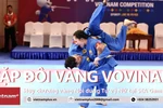 'Cặp đôi Vàng' Vovinam nói gì sau chiến thắng tại SEA Games 32?
