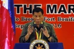 Tổng thống Philippines Rodrigo Duterte. (Nguồn: AP)