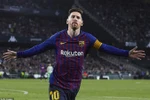 Messi lại lập được hat-trick để giúp Barcelona chiến thắng.