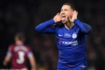 Hazard mang chiến thắng về cho Chelsea.