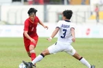 Không vượt qua Thái Lan, U22 Việt Nam chia tay SEA Games 29. (Ảnh: Quốc Khánh/TTXVN)