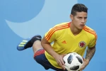 James Rodriguez vắng mặt trận ra quân của Colombia? (Nguồn: AP)