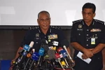 Phó Tổng thanh tra cảnh sát Malaysia ông Noor Rashid Ibrahim phát biểu tại buổi họp báo. (Ảnh: Lê Lương Hòa/Vietnam+)