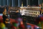 [Photo] Nhà lãnh đạo Kim Jong-un khởi hành tới Nga bằng tàu hỏa