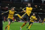 Giroud lại góp công lớn cho Arsenal. (Nguồn: Getty Images)