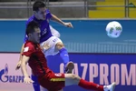 Futsal Việt Nam đã thi đấu kiên cường trước Italy. (Nguồn: Getty Images)