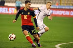 Hazard cũng góp công giúp Bỉ giành chiến thắng, (Nguồn: Getty Images)
