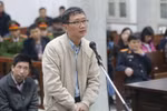 Bị cáo Trịnh Xuân Thanh được nói lời nói sau cùng trước phiên nghị án. (Ảnh: Doãn Tấn/TTXVN)