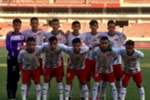U22 Việt Nam tại giải đấu giao hữu trên đất Trung Quốc.