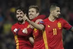 Tây Ban Nha dễ dàng có chiến thắng 4-0 trước FYR Macedonia. (Nguồn: Getty Images)