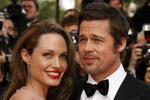 Cặp đôi Brad Pitt-Angelina Jolie khi còn mặn nồng. (Nguồn: Getty Images)