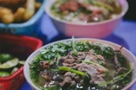 Phở, món ăn quốc hồn quốc túy của Việt Nam. (Ảnh: Lê Minh Sơn/Vietnam+)