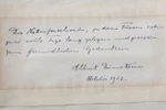 Bức thư viết tay của nhà bác học thiên tài Albert Einstein. (Nguồn: Reuters)