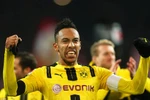 Pierre-Emerick Aubameyang mang chiến thắng về cho Dortmund. (Nguồn: EPA)
