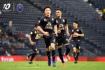Lương Xuân Trường ăn mừng sau khi ghi bàn cho Buriram. (Nguồn: Buriram United)