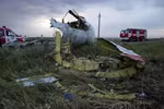 Hiện trường vụ máy bay MH17. (Nguồn: The Defense Post)