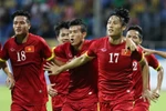 U23 Việt Nam thắng đậm U23 Malaysia. (Ảnh: Quốc Khánh/TTXVN)