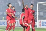 Indonesia giành ưu thế trước Thái Lan sau trận lượt đi chung kết AFF Suzuki Cup 2016. (Nguồn: Affsuzukicup)