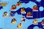 Dội hình tiêu biểu AFF Suzuki Cup 2018 do Fox Sports bình chọn.