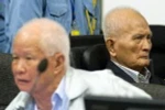 Hai cựu thủ lĩnh Khmer Đỏ, Khieu Samphan và Nuon Chea. (Nguồn: AP)