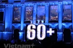 Hưởng ứng Giờ Trái Đất 2017. (Ảnh: Hùng Võ/Vietnam+)