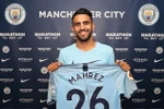 Riyad Mahrez, bản hợp đồng đắt giá nhất của Man City. (Nguồn: Getty Images)