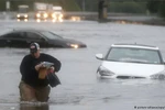 Mưa lớn ở Texas. (Nguồn: AP)