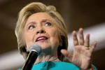 Ứng cử viên tổng tống Mỹ Hillary Clinton. (Nguồn: AP)